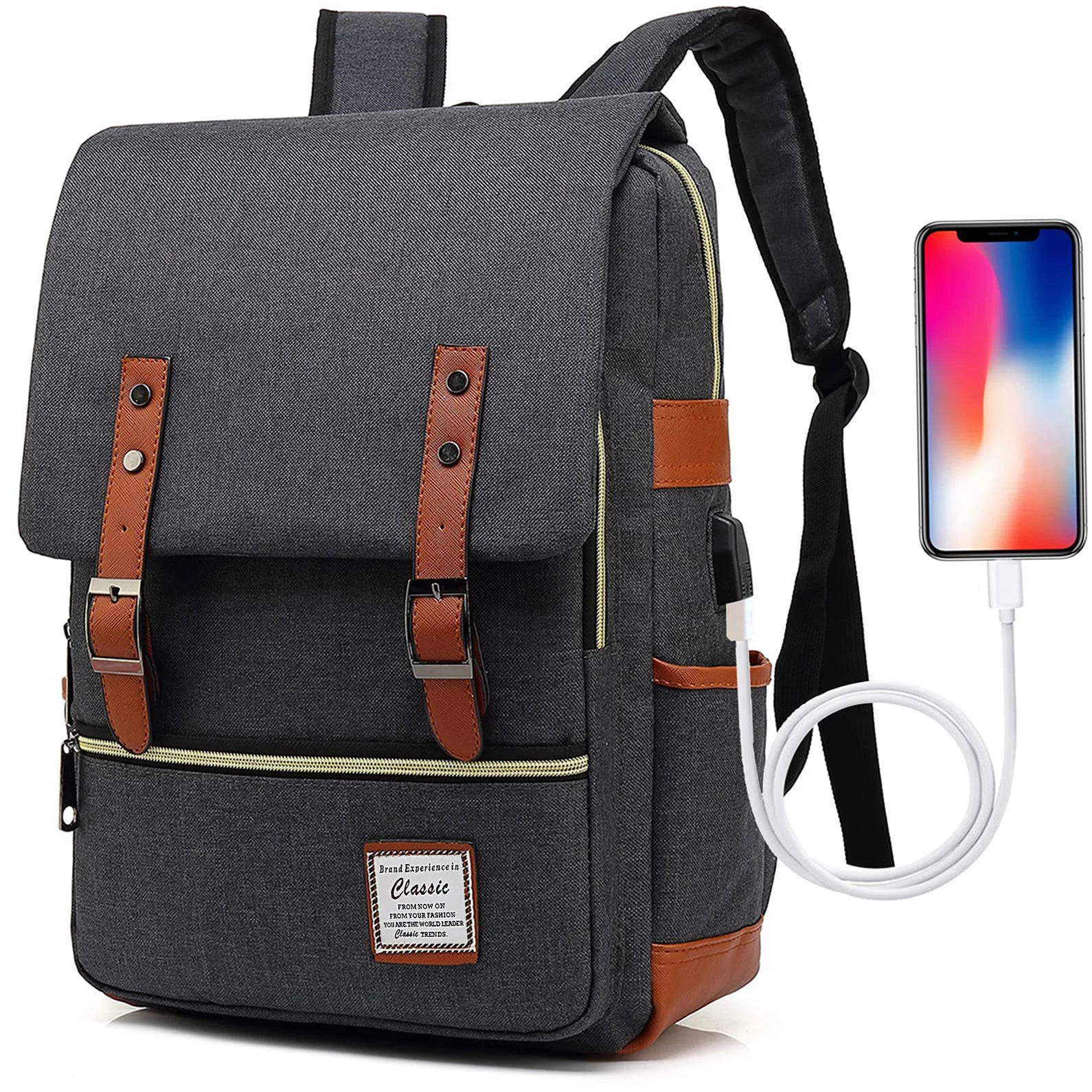 AOLIDA Large-Capacity Computer Backpack