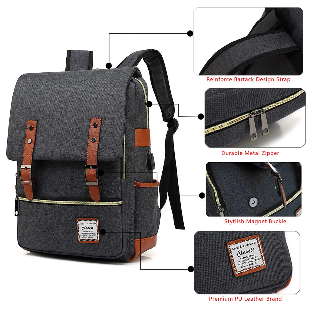 AOLIDA Large-Capacity Computer Backpack