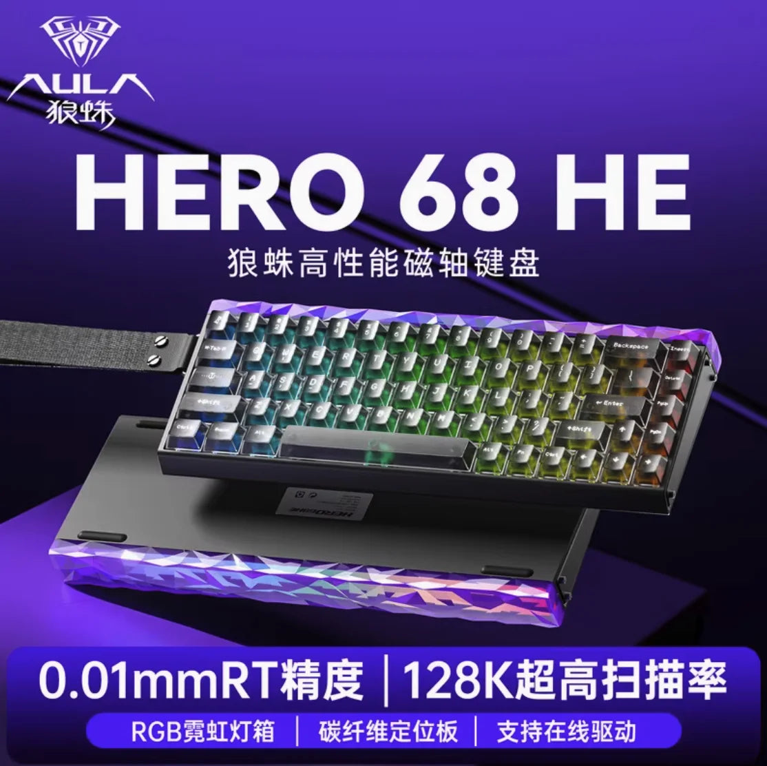 AULA Hero 68HE Hall Effect 8K
