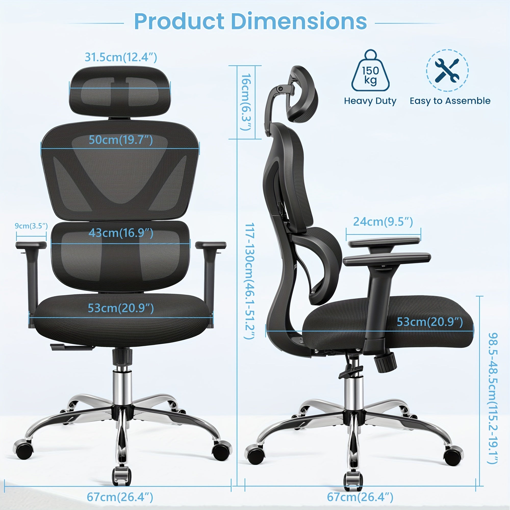 KERDOM Ergonomic Chair